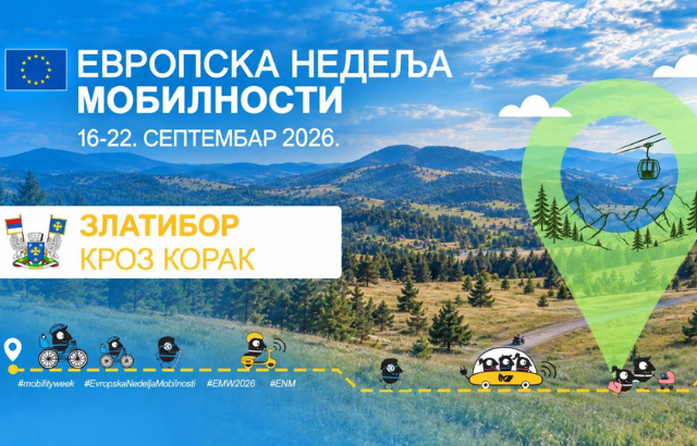 „Златибор кроз корак“ – Европска недеља мобилности од 16. до 22. септембра